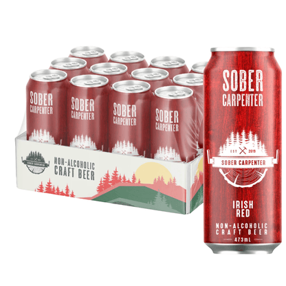 Sober Carpenter Non Alcoholic Irish Red Ale 473ml - Sober Carpenter - Craftzero
