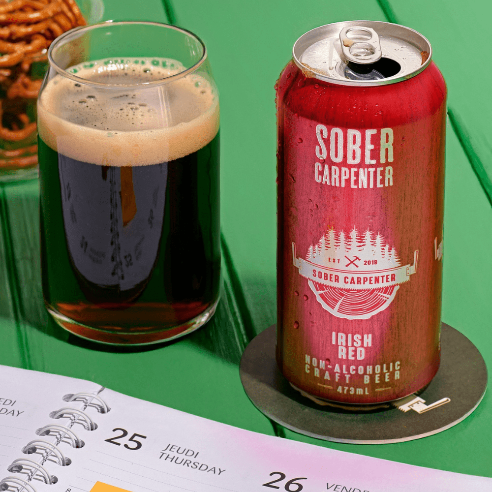 Sober Carpenter Non Alcoholic Irish Red Ale 473ml - Sober Carpenter - Craftzero