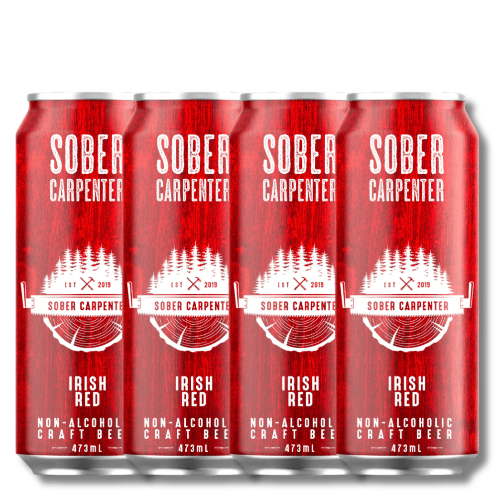 Sober Carpenter Non Alcoholic Irish Red Ale 473ml - Sober Carpenter - Craftzero
