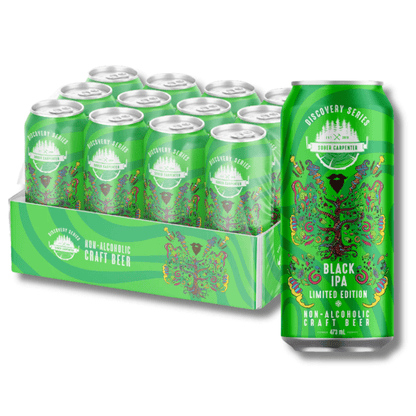 Sober Carpenter Non Alcoholic Limited Edition Black IPA 473ml - Sober Carpenter - Craftzero