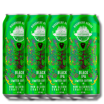 Sober Carpenter Non Alcoholic Limited Edition Black IPA 473ml - Sober Carpenter - Craftzero