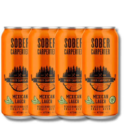 Sober Carpenter Non Alcoholic Mexican Lager 473ml - Sober Carpenter - Craftzero