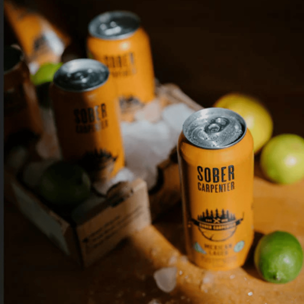 Sober Carpenter Non Alcoholic Mexican Lager 473ml - Sober Carpenter - Craftzero