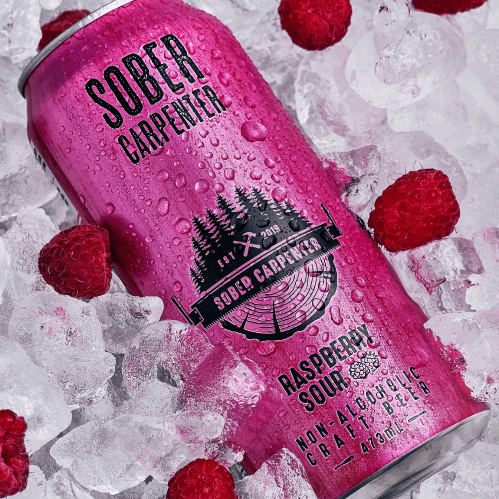 Sober Carpenter Non Alcoholic Raspberry Sour 473ml | Sober Carpenter | Craftzero