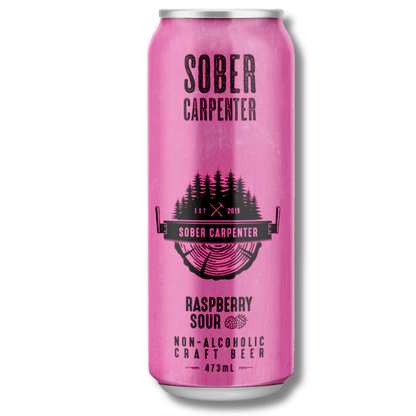 Sober Carpenter Non Alcoholic Raspberry Sour 473ml - Sober Carpenter - Craftzero