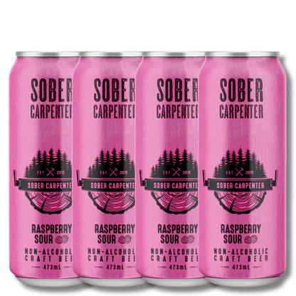 Sober Carpenter Non Alcoholic Raspberry Sour 473ml - Sober Carpenter - Craftzero
