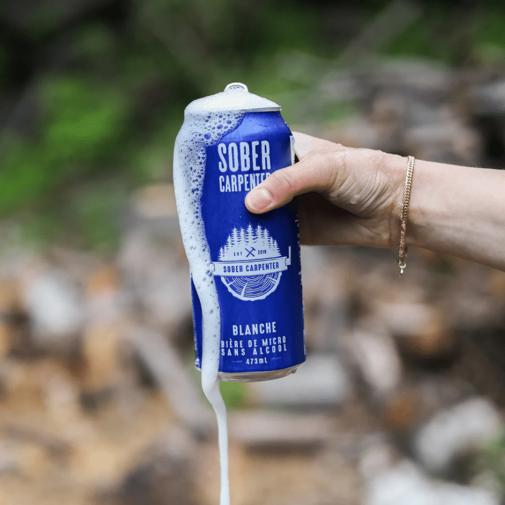 Sober Carpenter Non Alcoholic White Wheat Beer 473ml - Sober Carpenter - Craftzero