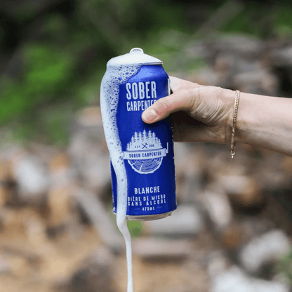 Sober Carpenter Non Alcoholic White Wheat Beer 473ml - Sober Carpenter - Craftzero