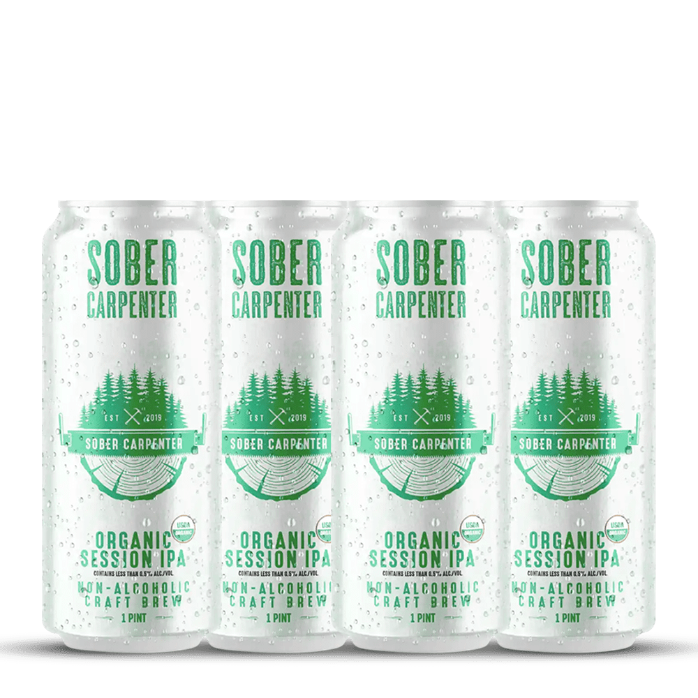 Sober Carpenter Organic Session IPA Non Alcoholic Craft Beer 473ml - Sober Carpenter - Craftzero