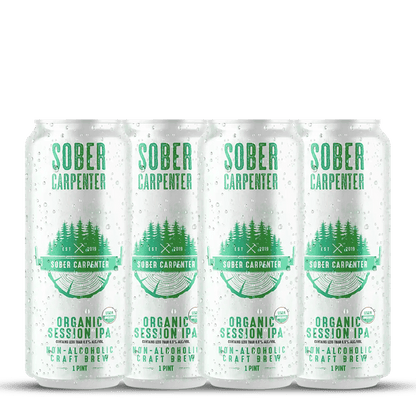 Sober Carpenter Organic Session IPA Non Alcoholic Craft Beer 473ml - Sober Carpenter - Craftzero