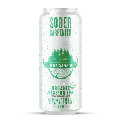 Sober Carpenter Organic Session IPA Non Alcoholic Craft Beer 473ml - Sober Carpenter - Craftzero