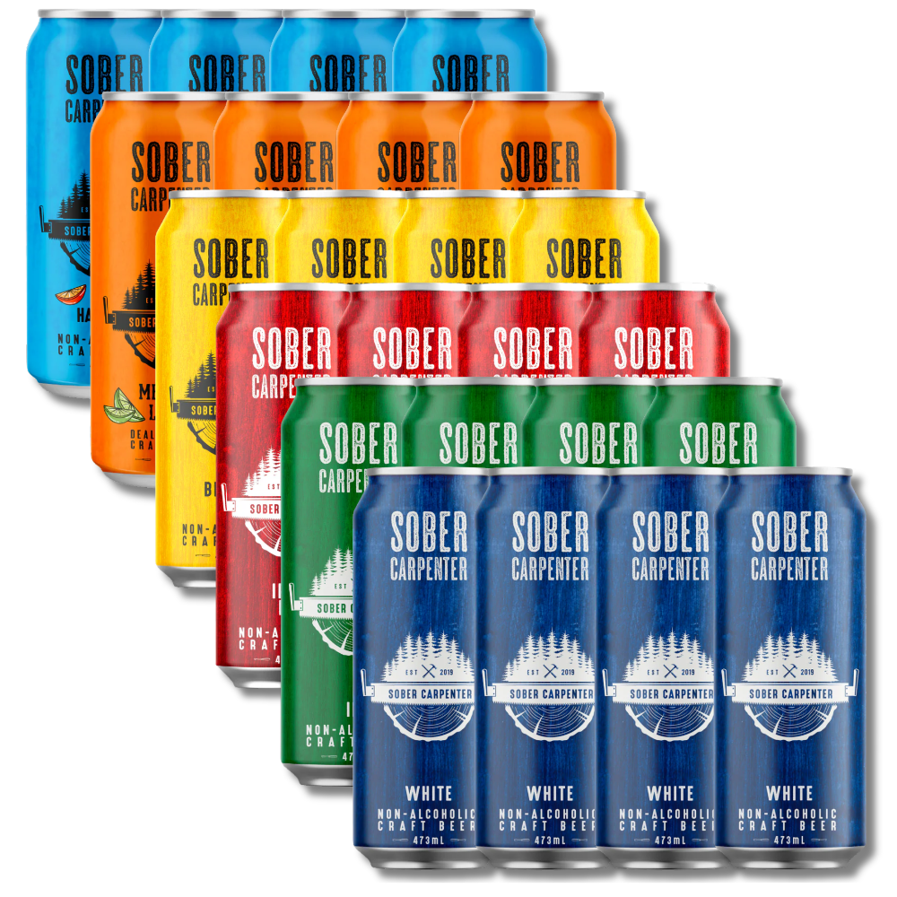 Sober Carpenter Ultimate Non Alcoholic Bundle - 24 x 473ml | Sober Carpenter | Craftzero