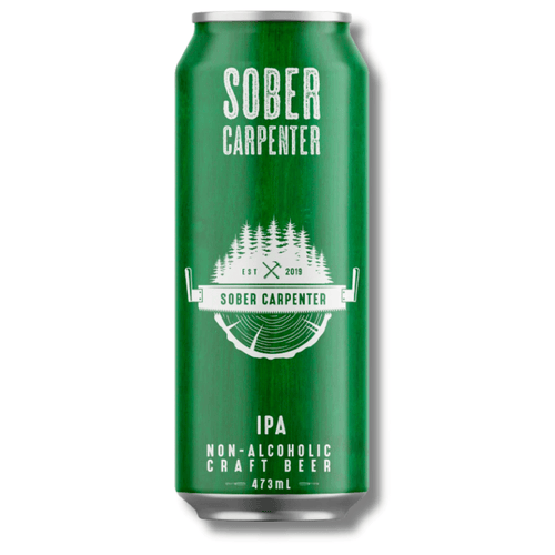 Sober Carpenter West Coast IPA Non Alcoholic Beer 473ml - Sober Carpenter - Craftzero
