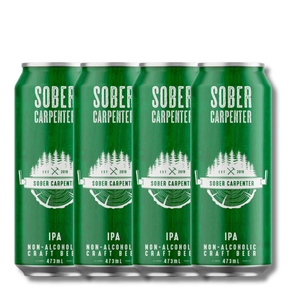 Sober Carpenter West Coast IPA Non Alcoholic Beer 473ml - Sober Carpenter - Craftzero