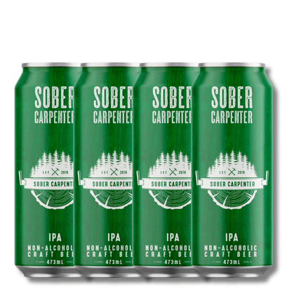 Sober Carpenter West Coast IPA Non Alcoholic Beer 473ml - Sober Carpenter - Craftzero