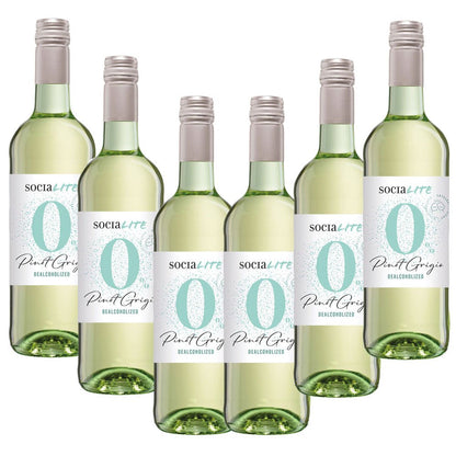 SociaLITE 12 Bottle Bundle - Pinot Grigio & Cabernet Sauvignon 750ml | SociaLite | Craftzero