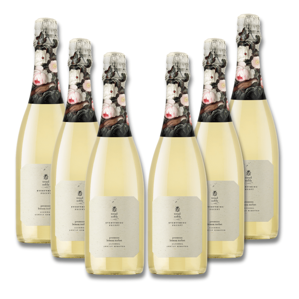 Tread Softly Everything Except Alcohol-Free Prosecco Lemon Sorbet 750mL - Tread Softly - Craftzero