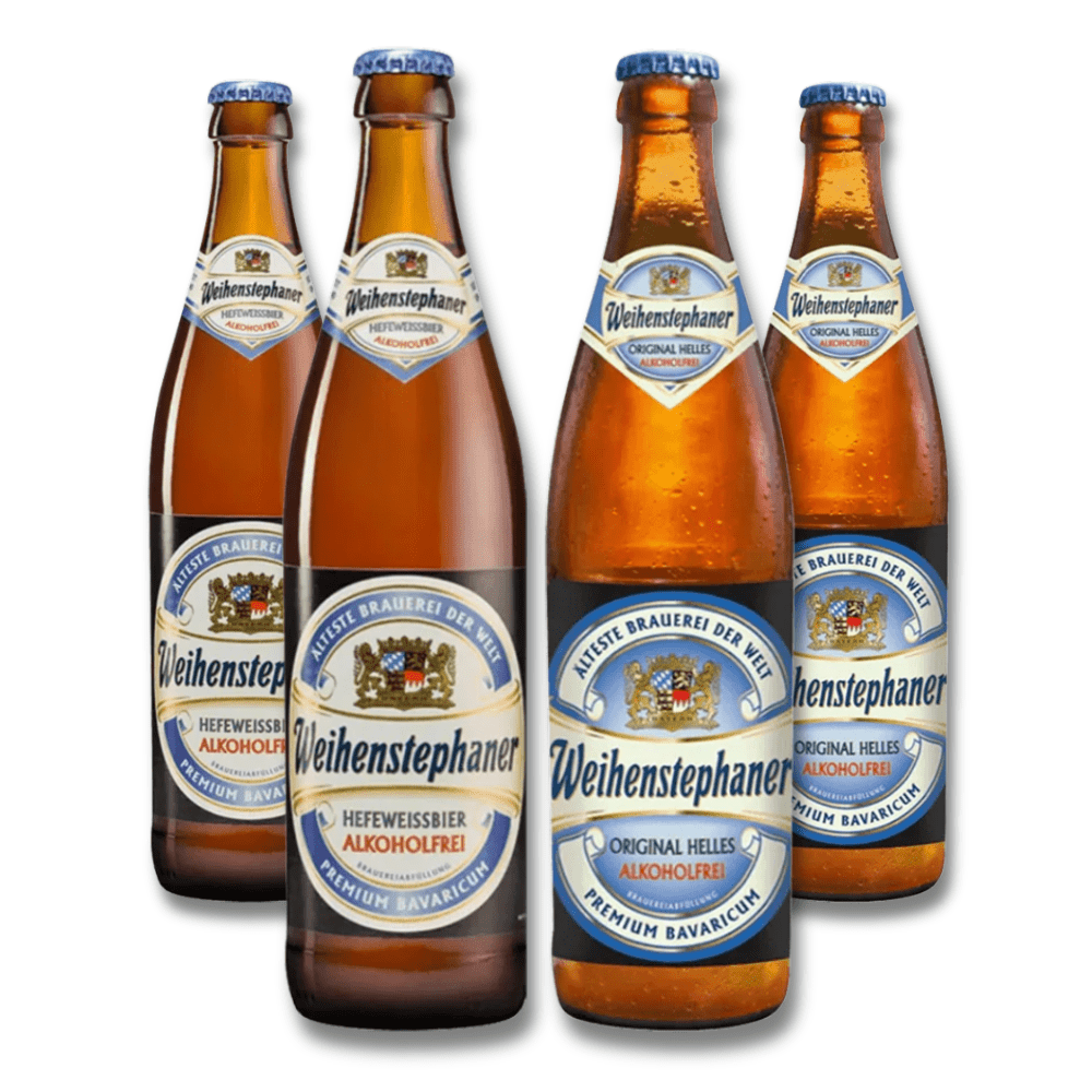 Weihenstephaner Alc-Free Beer Duo: Hefeweissbier & Original Lager (8 Pack) - Weihenstephaner - Craftzero