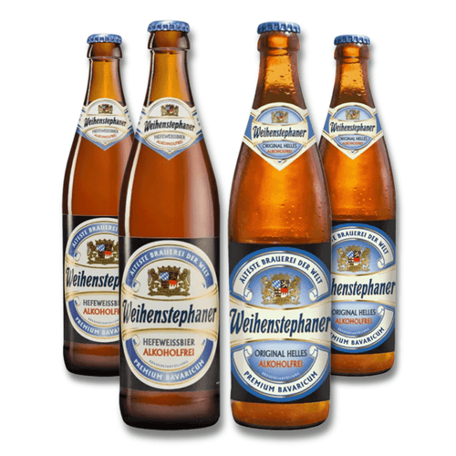 Weihenstephaner Alc-Free Beer Duo: Hefeweissbier & Original Lager (8 Pack) - Weihenstephaner - Craftzero