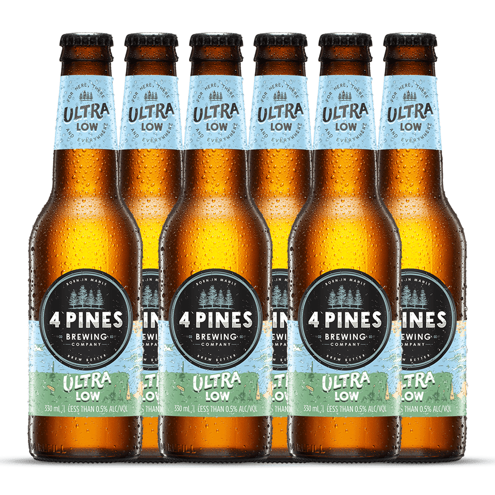 4 Pines Ultra Low Alcoholic Ale 330mL - 4 Pines - Craftzero
