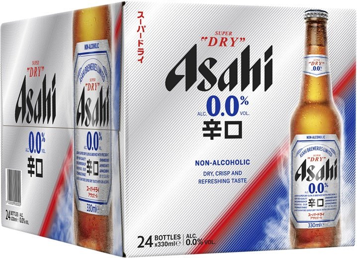 Asahi Super Dry 0.0% Bottle 330mL - Asahi Breweries - Craftzero