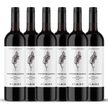 Domaine de la Prade Organic Alcohol Free Merlot & Shiraz 750ml - Odd Bird - Craftzero