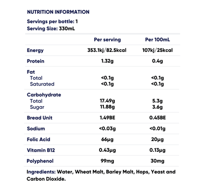 Erdinger Alcohol Free Wheat Beer 330mL (Germany) - Erdinger - Craftzero