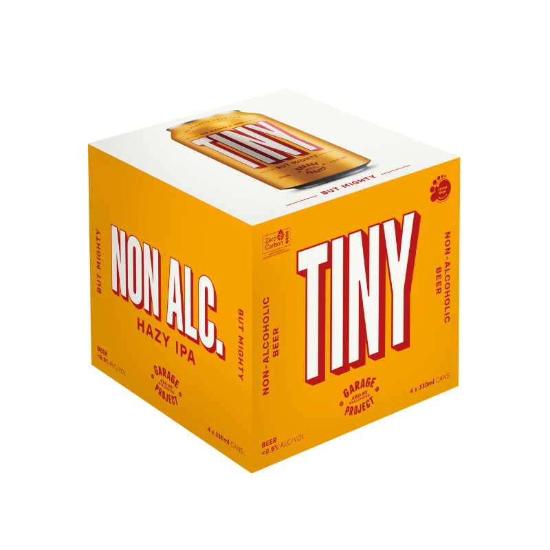 Garage Project Tiny Non-Alcoholic Hazy IPA 330ml - Garage Project - Craftzero