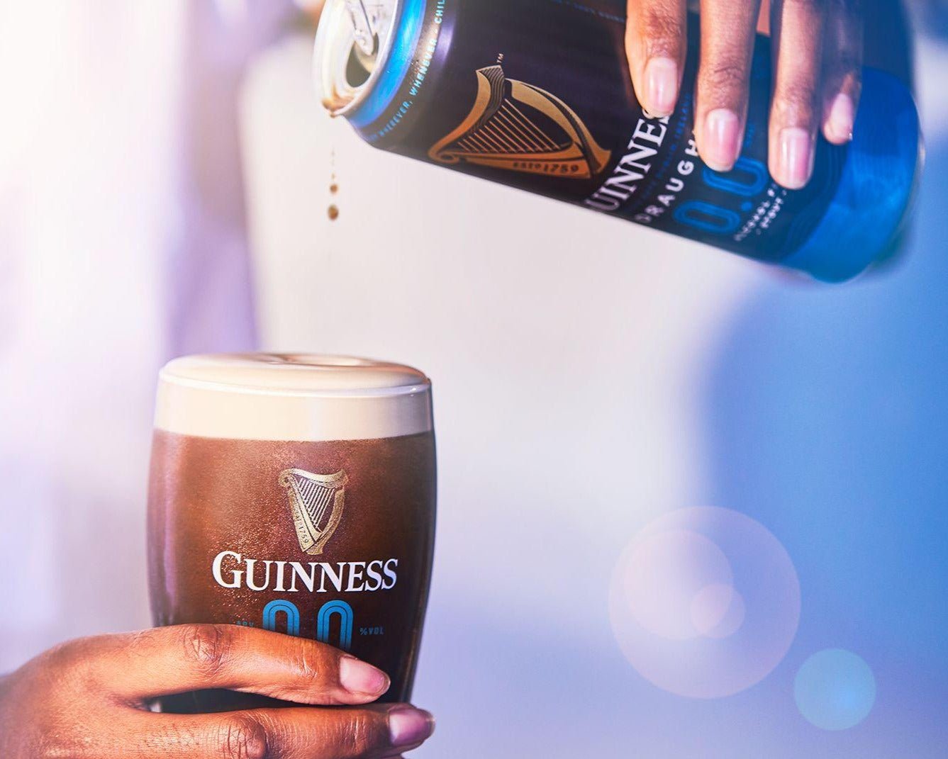 Guinness Draught 0.0 Non-Alcoholic Stout 440mL - Guinness - Craftzero