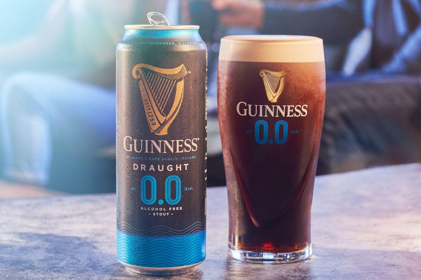 Guinness Draught 0.0 Non-Alcoholic Stout 440mL - Guinness - Craftzero