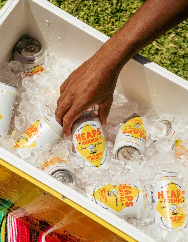 Heaps Normal Half Day Hazy Alcohol Free Beer 375mL - Heaps Normal - Craftzero