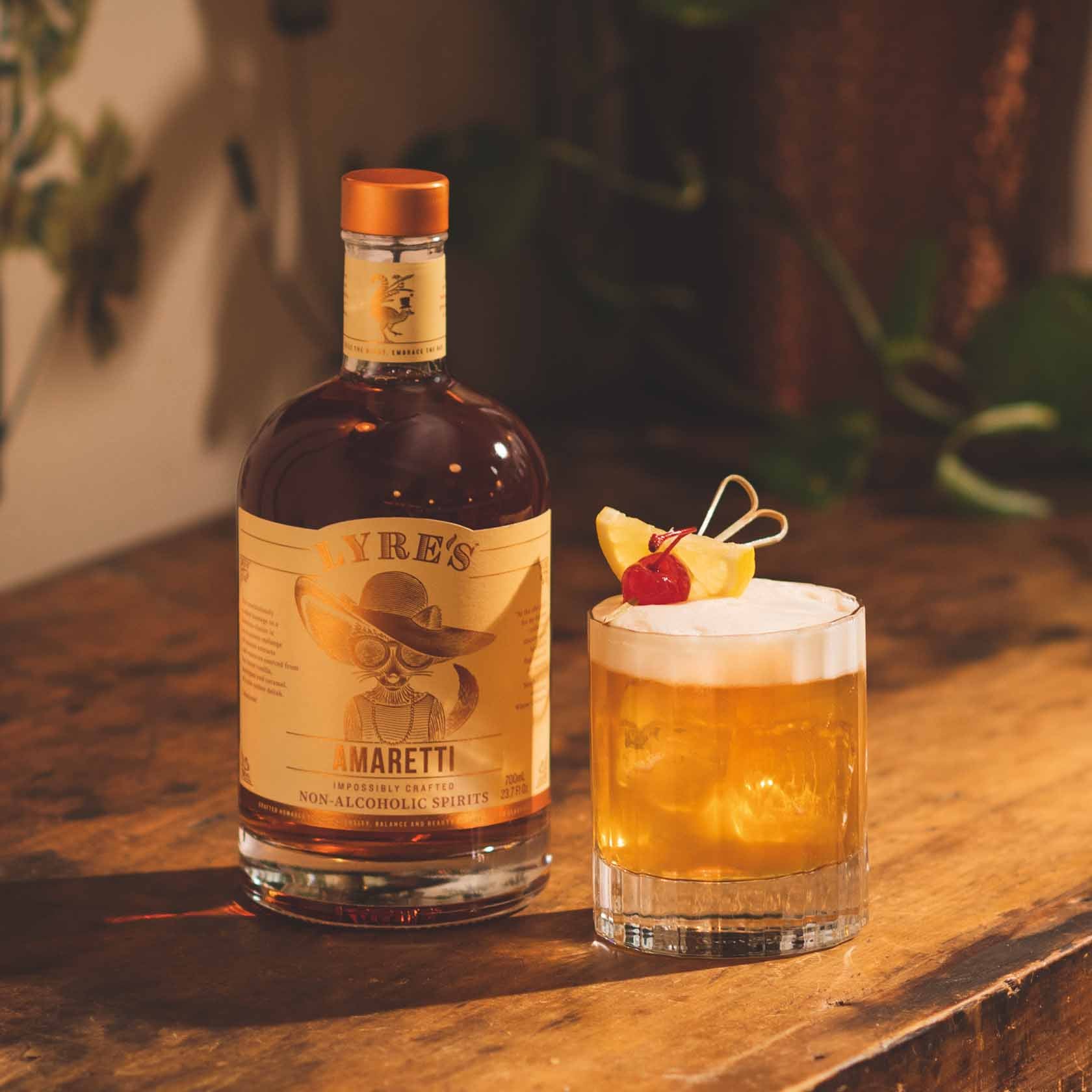Lyre's Amaretti Alcohol Free Spirit 700ml - Lyres - Craftzero