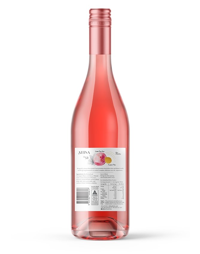 Altina Liberate Kakadu Plum Non-Alc Rosé 750mL - Altina Drinks - Craftzero