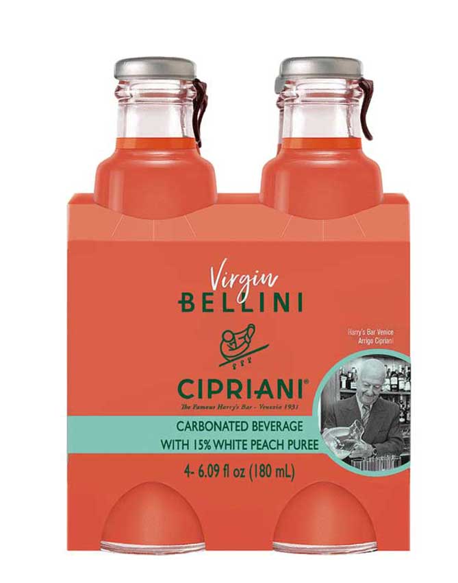 Bellini Cipriani Non-Alcoholic Virgin Peach Bellini 180mL - Cipriani - Craftzero
