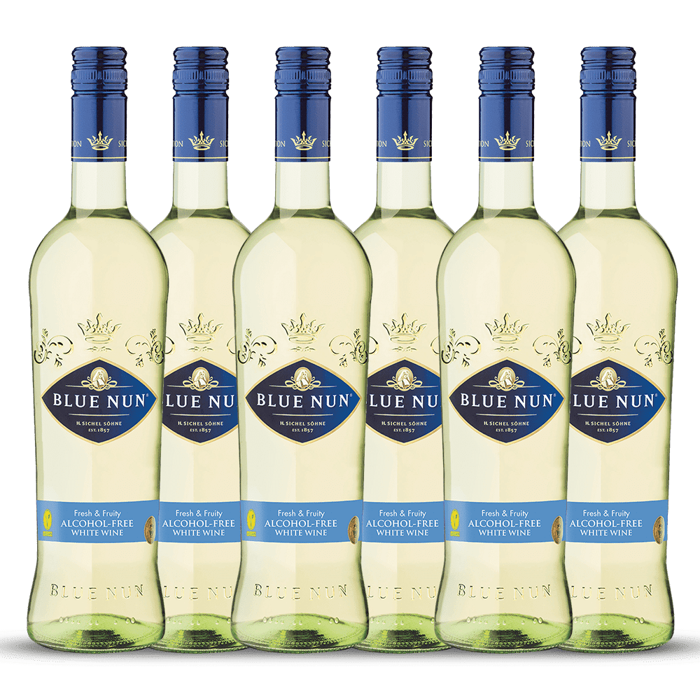 Blue Nun Alcohol Free Soft & Fruity Vegan White Wine 750mL - Blue Nun - Craftzero