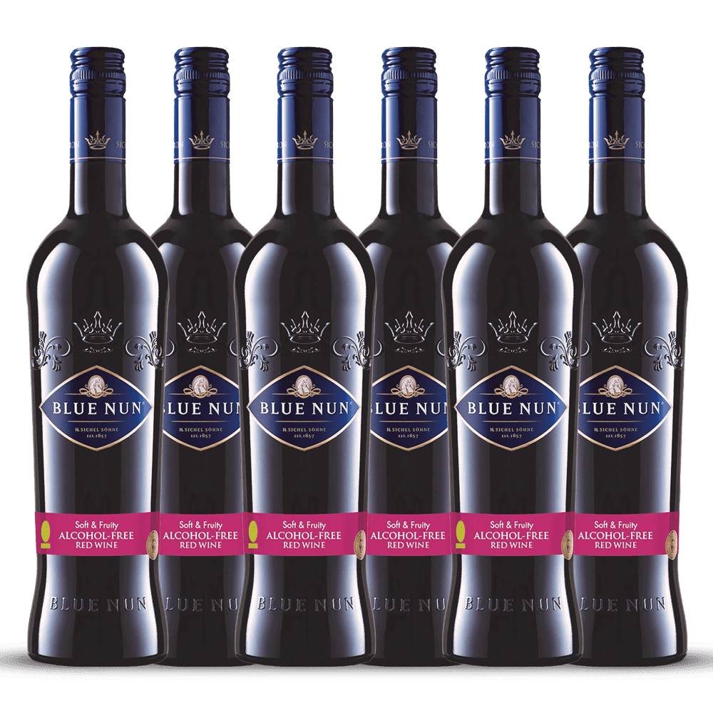 Blue Nun NonAlcoholic Soft & Fruity Red Wine 750mL Craftzero