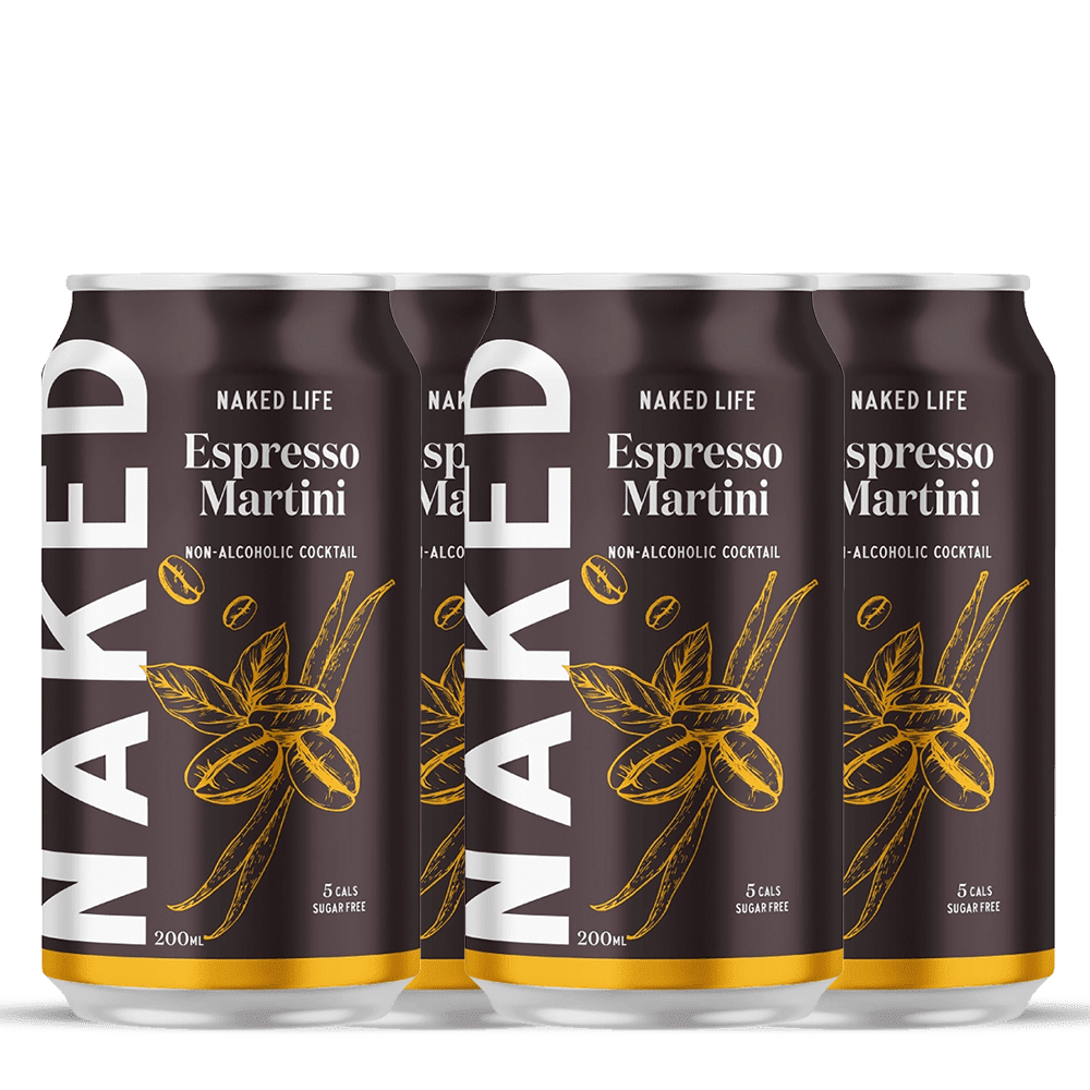Naked Life Non Alcoholic Cocktail Espresso Martini 200mL - Naked Life - Craftzero